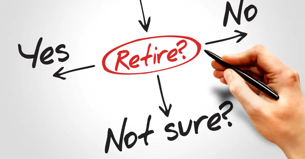 So what actually happens if you don't have enough money saved to retire? There's a few possibilities